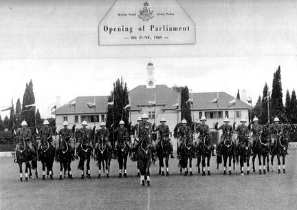 12. mounted escort.