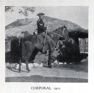 1901 B.S.A. Police Corporal (Note short rifle bucket)