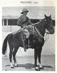 Trooper in 1940 (note the long rifle bucket)