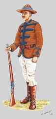 Officer of the Pioneer Corps B.S.A. Company 1890