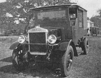 1929 Willys Overland Crossley 30-35 cwt B1 Manchester lorry