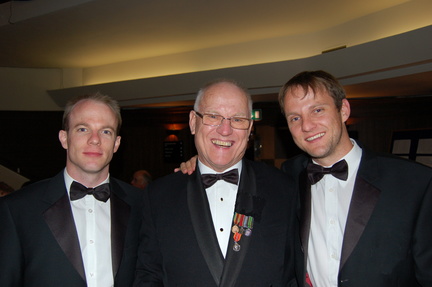 Parry-Jones and sons Glyn and Huw