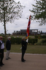 Parry Jones with ensign