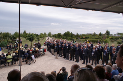 Members on parade
