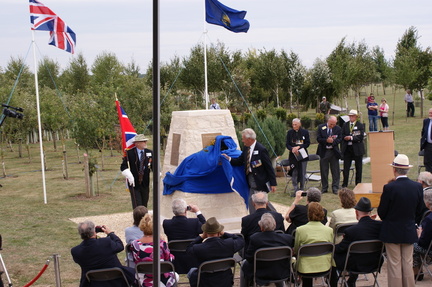 The unveiling by Lord Michael Walker