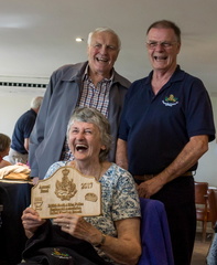 Derek Humberstone, Rod Shelley, Joan Humberstone