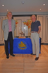 Peter Biddulp, Jack Bacon with mounted trooper