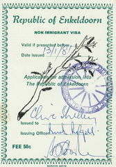 Enkeldoorn Visa