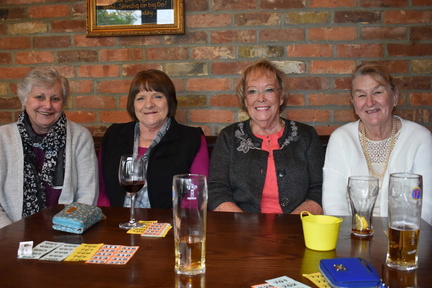 Jackie Sutcliffe, Jean Miners, Ida Ballard, Shirley Wells