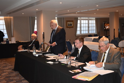 Mike Coleman getting meeting underway