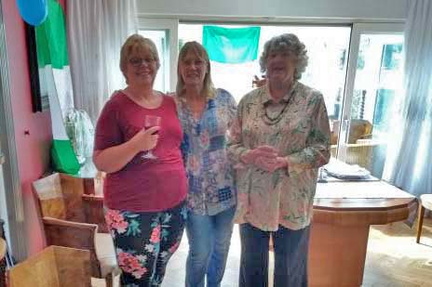 Helen Tate, Betty Simpson, Carole Harvey