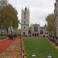 St Margarets Church beyond Field of Remembrance
