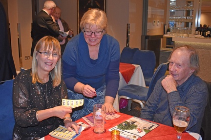 Betty Simpson, Helen Tate, Don Comerford