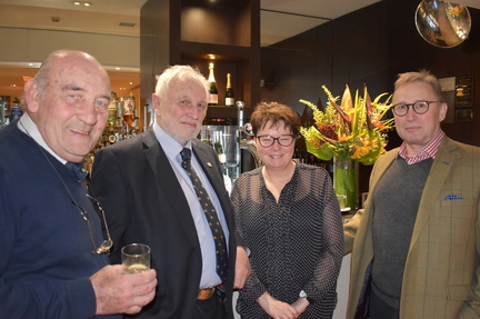 Peter Phillips, Mike Coleman, Elaine and Paul Brewster