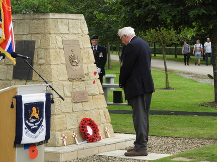 Members paying respect (1)