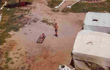 View from water tower, Dec 24th 1976