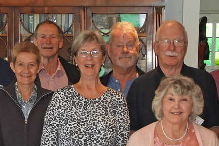 Gillian Conway, Chris Russell, Anne Mills, Peter O'Hara, Robin Harvey, Carole Harvey