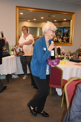 Pauline Lane with her prize