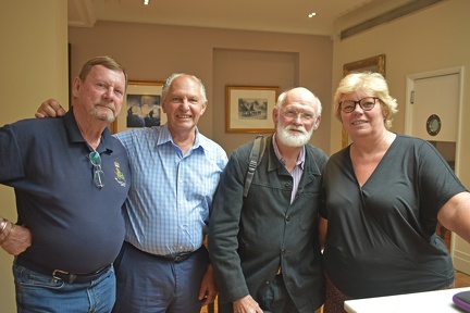 Steve Acornley, Tony Brown, Chris and Helen Tate
