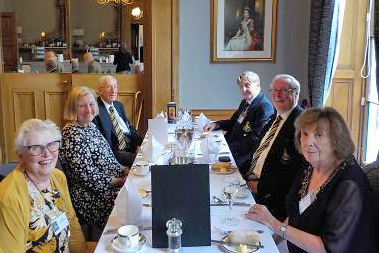 Bev Thomson, Paddy Allen, Brian Hughes, Shirley Leslie, Gordon Best, Bruce Allen