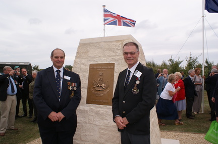 Clive and Rod Shelley.The Last Parade 25.7.2010