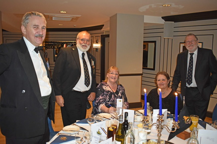 Charles Bennett, Glen and Jane Seymour Hall, Mandy and Les Burrow